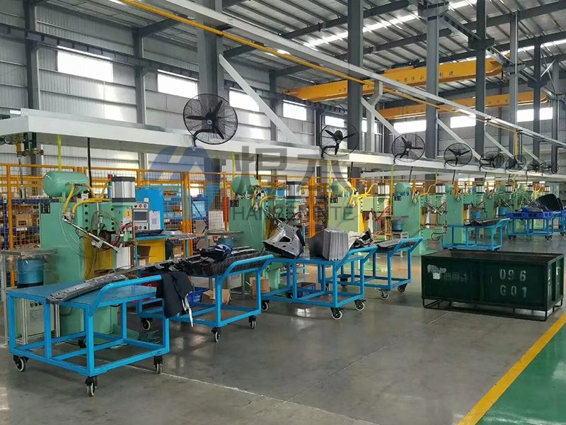 焊本點焊機螺母機在一汽大眾配件工廠