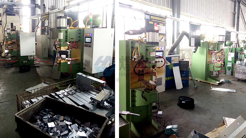 焊本調試黃島鍍鋅板螺母點焊機