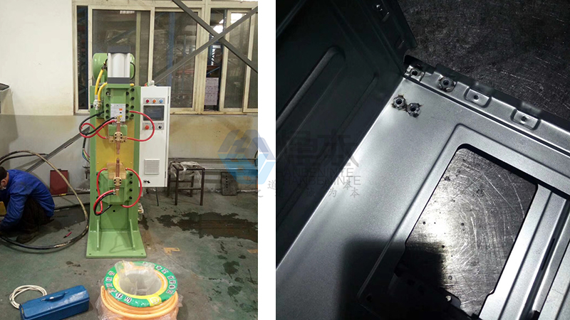 焊本鍍鋅板中頻螺母點焊機2