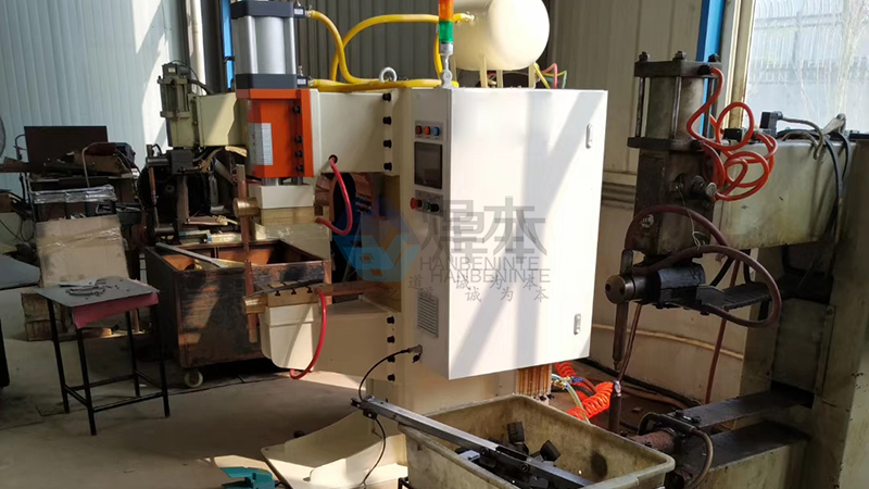 焊本濰坊調試中頻點焊機2