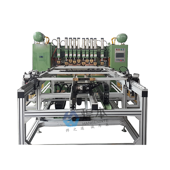 倉(cāng)儲(chǔ)籠龍門式多點(diǎn)焊機(jī)